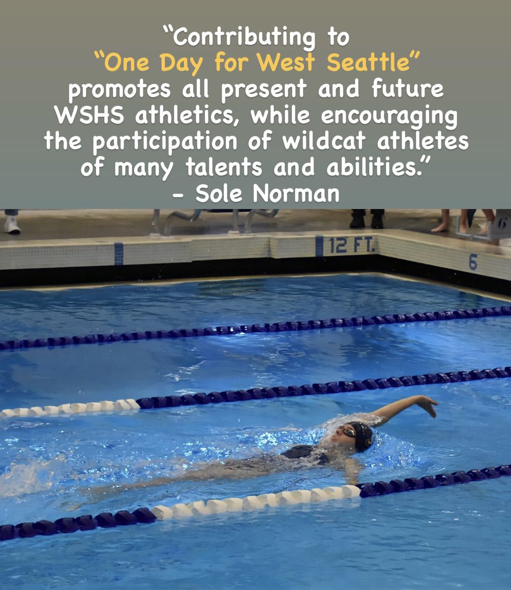 Student Stories: Sole Norman
“One Day for West Seattle”
Friday, October 7th
Donation link in Bio! 😼🐾
#WestSeattle #GoWildcats #BleedBlue #noplacelikewestseattle <a href="/westseattleblog/">West Seattle Blog</a> <a href="/WSSportsBlog/">Westside Sports Blog</a>