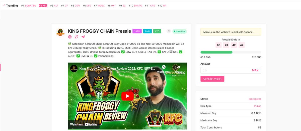 King Froggy Chain tweet media