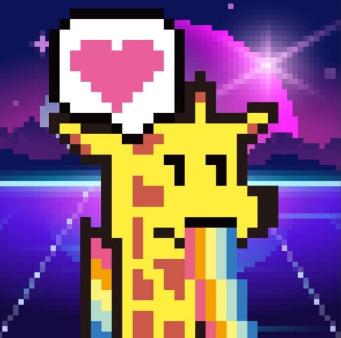 Midnight3DAlien's tweet photo. @Tenjingenesis @AdrianCheng @jimmyfallon @Eminem  @SnoopDogg @2021CaptainAnna @youtherealceo @timsonkk My Tenjin Genesis #3264 rank 303 out of 3,888! Love it!  Beautiful PFP!  My Tenjin is vomiting rainbow or what?  Tell me!  Hahaha  #NFTCommunity #NFT https://t.co/v5BNoxSUyw