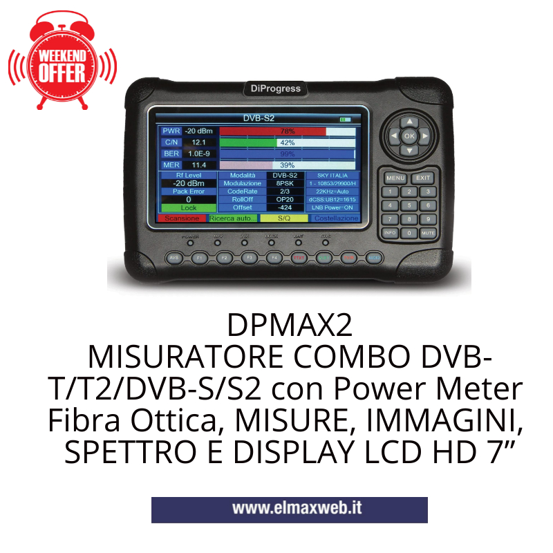ElmaxwebOnline's tweet photo. ✅DPMAX2 MISURATORE COMBO - MIK DPMAX2 
Inserisci codice sconto :COMBO10Prezzo Nettissimo € 336,69  iva esclusa

👉 https://t.co/B8wLG9ZQxl https://t.co/V7AhcuIVKr