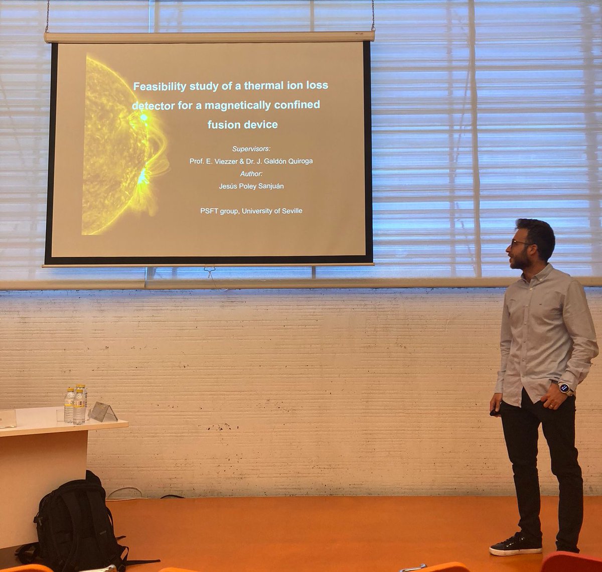 PSFT__'s tweet photo. First #PSFT contribution by our alumni @psjesus13 at the Annual SNE conference @SNEu235! Go Jesús! https://t.co/I09ro1Lpa6