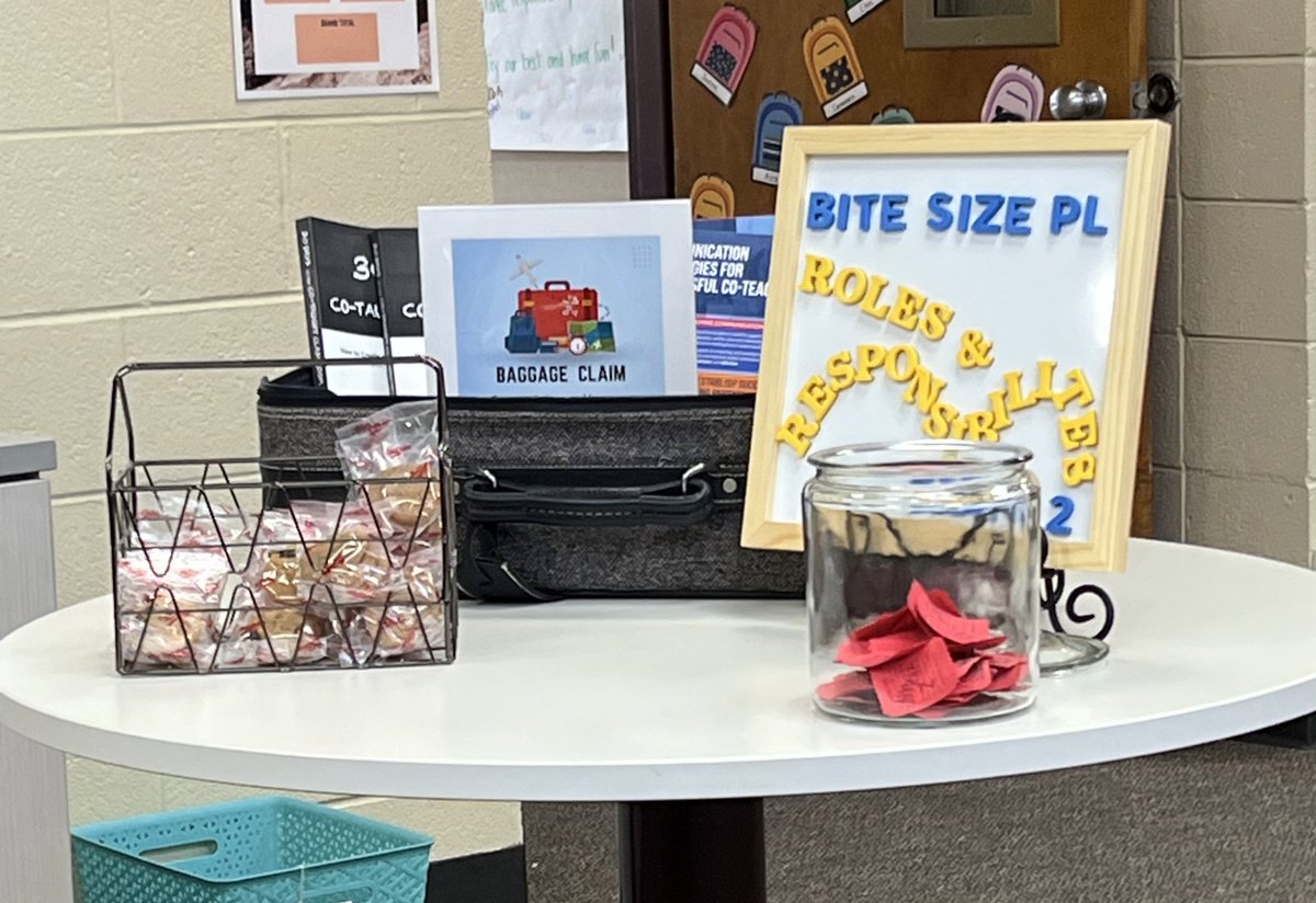 Thank you @Beebeprincipal <a href="/mrsdoughertybb/">Ashley Dougherty</a> <a href="/msgreenspan203/">Rachel Greenspan</a> for the bite sized PL on co-teaching! Next steps: look at norms and shared vision with my co-teaching partner! #BeebeAdventures #PartnersInGrowth