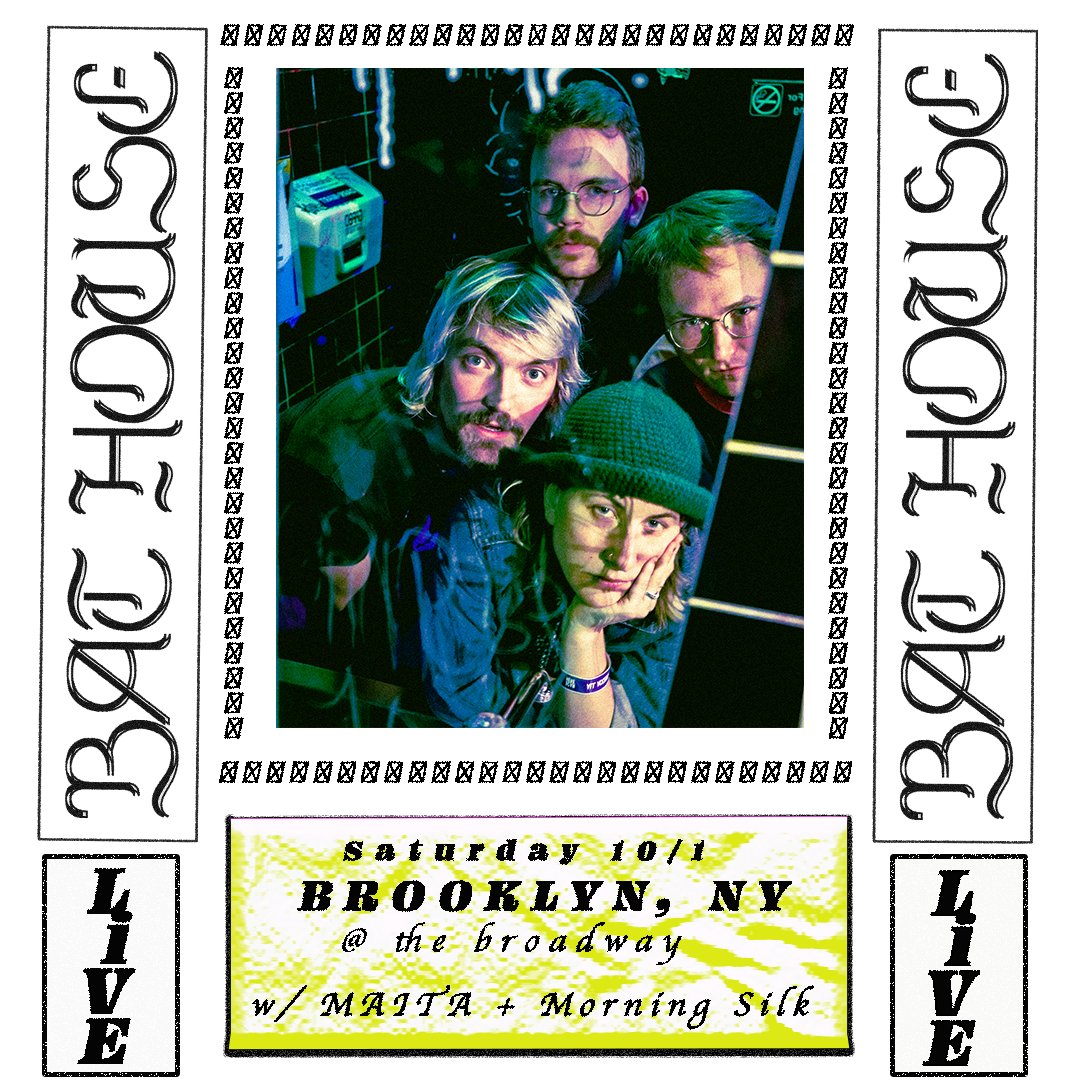 bathouseband's tweet photo. it's almost the weekend - see you at a show

tix: https://t.co/GDpiB5H2t5 https://t.co/dNxLNGhetZ