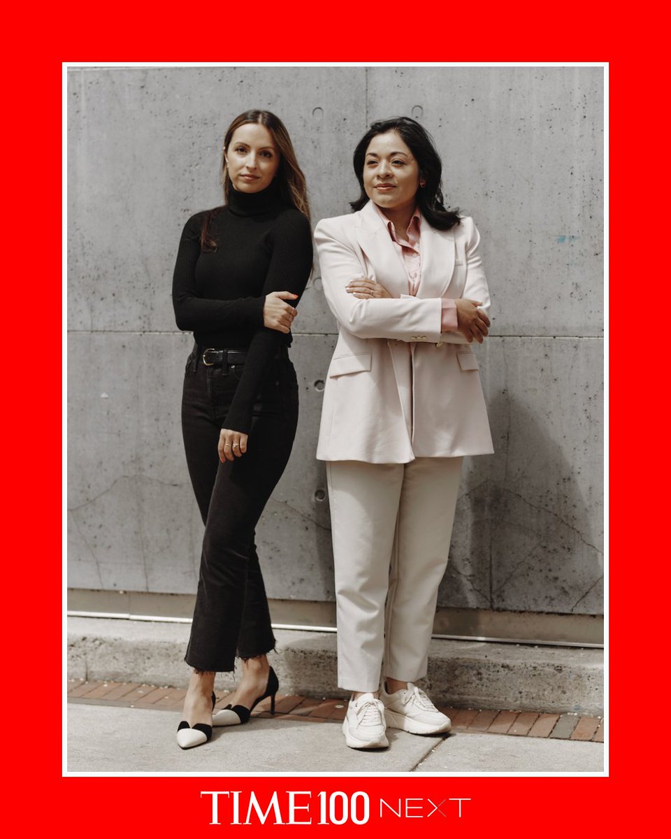 BiobotAnalytics's tweet photo. Biobot Cofounders, CEO @MarianaMatusG &amp; President @NewshaGhaeli are name to the 2022 #TIME100NEXT list!!! 🎉💪🦸‍♀️
The @TIME list highlights leaders shaping the future of business, entertainment, sports, politics, health, science, activism &amp; more ➡️ https://t.co/RlNuygbOiZ https://t.co/X80JA8vDGX