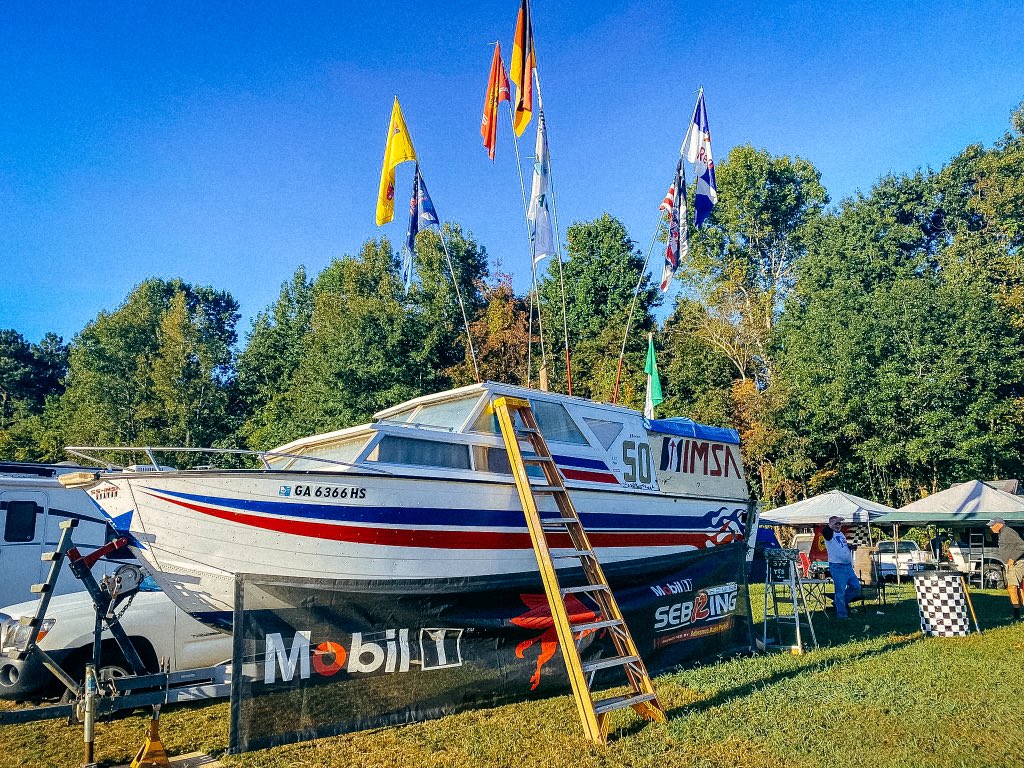 Race fans rule. 🛥️🏴‍☠️ #PetitLeMans #IMSA