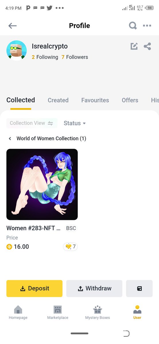 FirstTribe_NFT's tweet photo. World of women collection is on sale on binance nft #NFTGiveaways  #NFTsales  #NFTcolletion  #NFTCommuntiy  #BinanceNFT https://t.co/ArbhwXcUEw
