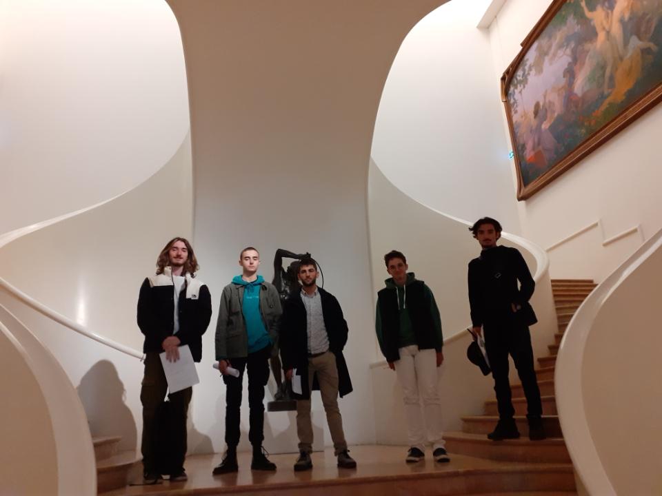 LyceeLoritz's tweet photo. Première sortie pour les Bts Crsa du @LyceeLoritz : deux heures, 43 questions en déambulant au Musée des beaux-arts de Nancy ! @beauxarts_nancy https://t.co/c0U9uT2YLd