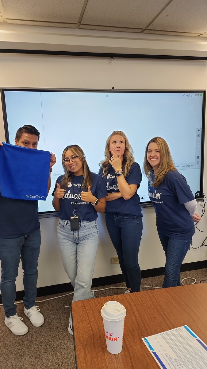 Gustavo Rodriguez (@grodrigueztech) on Twitter photo Excited for Day 3 of #ClearTouchTraining with <a href="/MrsRinaldiTech/">Mrs. Rinaldi</a> @DanaWeberTech and <a href="/MissH_Tech/">Diane Hernandez</a> #CTEducator #ClearTouchCertified Excited for Day 3 of #ClearTouchTraining with <a href="/MrsRinaldiTech/">Mrs. Rinaldi</a> @DanaWeberTech and <a href="/MissH_Tech/">Diane Hernandez</a> #CTEducator #ClearTouchCertified