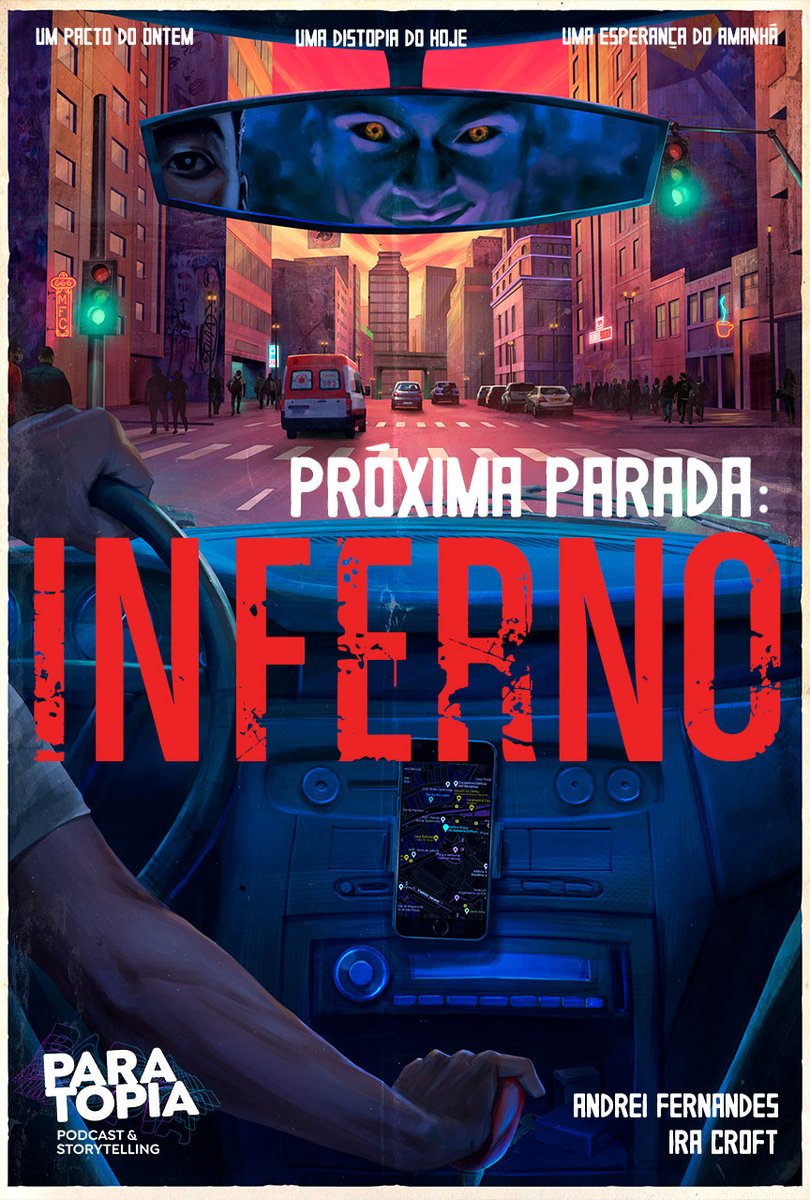 Animados pra pegar carona no nosso especial de Halloween? 🎃Hoje revelamos o poster completo da nossa nova minissérie original!

PRÓXIMA PARADA: INFERNO 🚘😈, fiquem ligados na LIVE de lançamento no dia 3 de outubro às 19:30!
