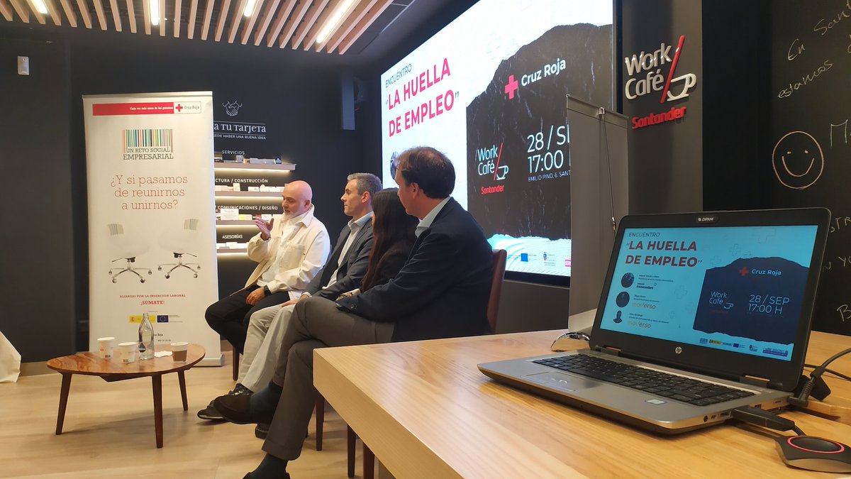 Influye_com's tweet photo. ¿Sabemos a quién compramos? ¿Cuál es su huella de #empleo?
@mcondelobato, de @knowcosters, está hoy en el #Santander Work Café junto a #moverso gracias a la iniciativa de @CRECantabria https://t.co/23pZg7C7Kz