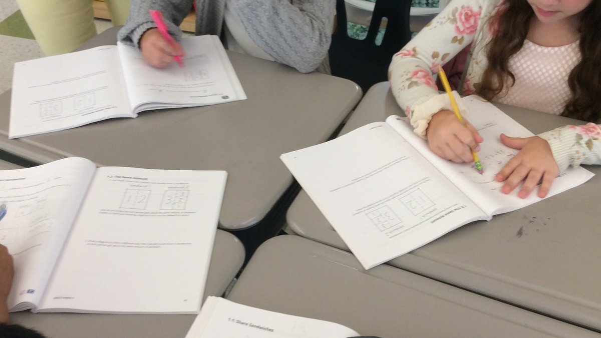 RawdingMolly's tweet photo. Such an amazing time in Gr5 math today launching Unit2!! The discussions & connections were great - so much sense-making, but I really loved how kids go to know more about each other with these questions
#LearnwithIM #JoyinLearningMath @msbelletti @FiskeMath @FiskeSchool https://t.co/gLQQEmDpgb