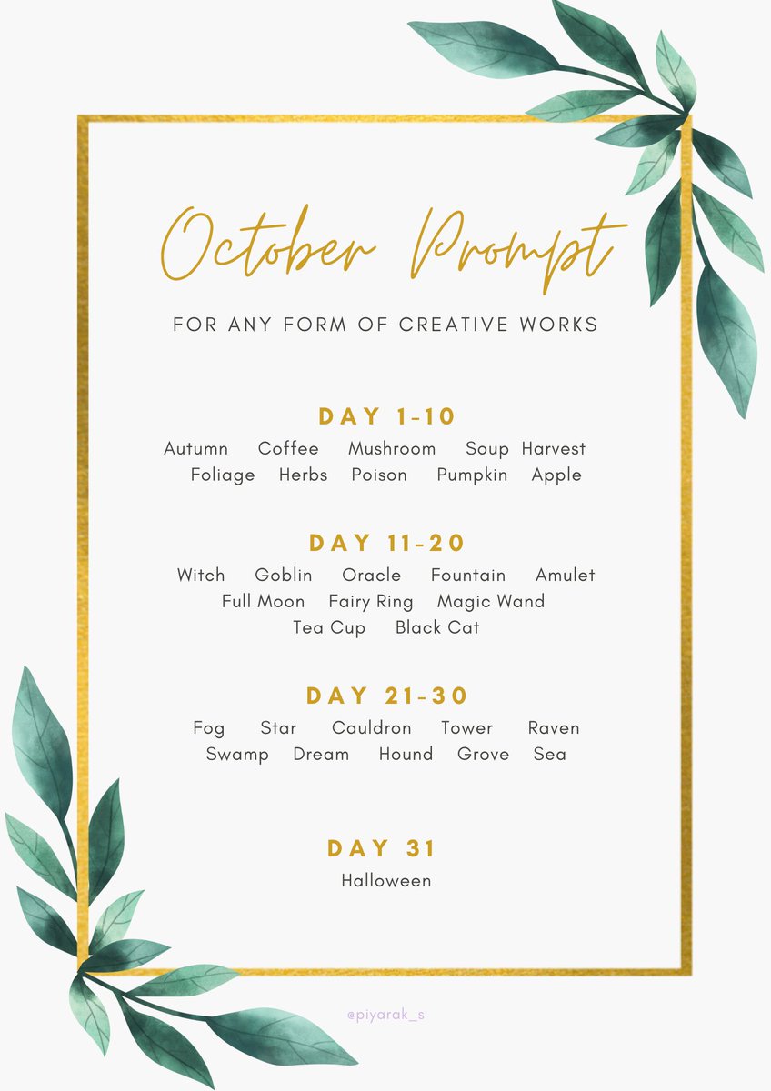 piyarak_s's tweet image. เอา prompt ที่รวมๆ คำที่ให้อารมณ์ใบไม้ร่วงและลึกลับนิดหน่อย มาหย่อนๆ ไว้ เผื่อใครอยากเอาคำพวกนี้ไปทำอะไรสักอย่าง วาดเล่น เขียนเล่น หรืองานสร้างสรรค์อื่นๆ ได้หมด ใส่แท็ก #Octoprompt 🐙 ไว้ก็ได้ฮะ 

ป.ล. คิดแท็กได้ก็เพิ่งนึกออกว่าทำไมไม่ใส่คำว่า tentacle ไว้นะ 555