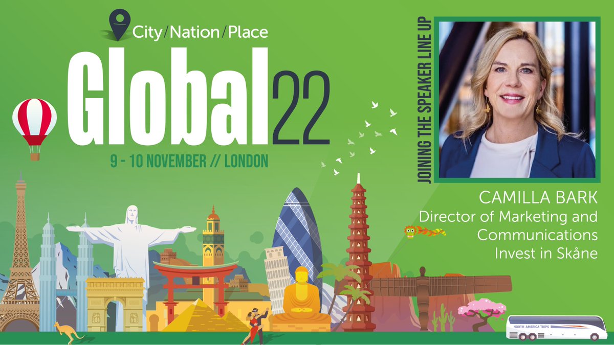 What does the global talent crisis mean for your place? @CamillaBark @InvestinSkane will be exploring how they're taking a regional approach to make greater impact and attract talented individuals - find out more at #CNPGlobal22. bit.ly/3fblKGy