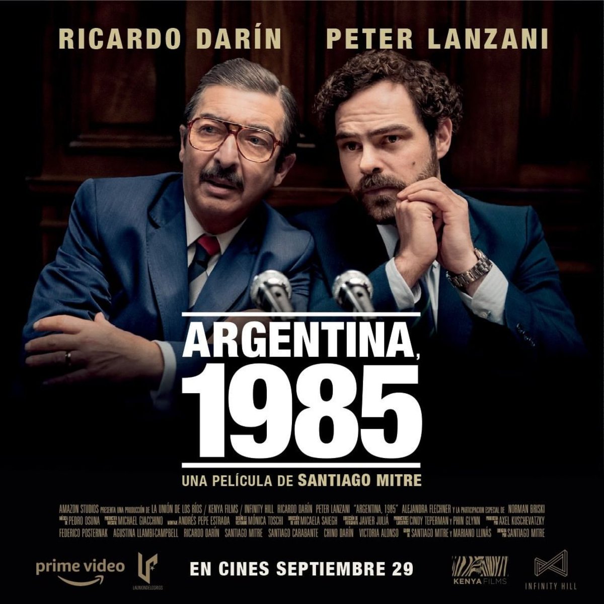 teloresumo's tweet image. Me vi Argentina 1985. Es importante y necesario que exista una película mainstream y con Darín que condene sin tibieza la dictadura para que los jóvenes libertarios progolpe y admiradores de Videla sepan qué es lo que están bancando 

GRAN película que va a las favoritas del año