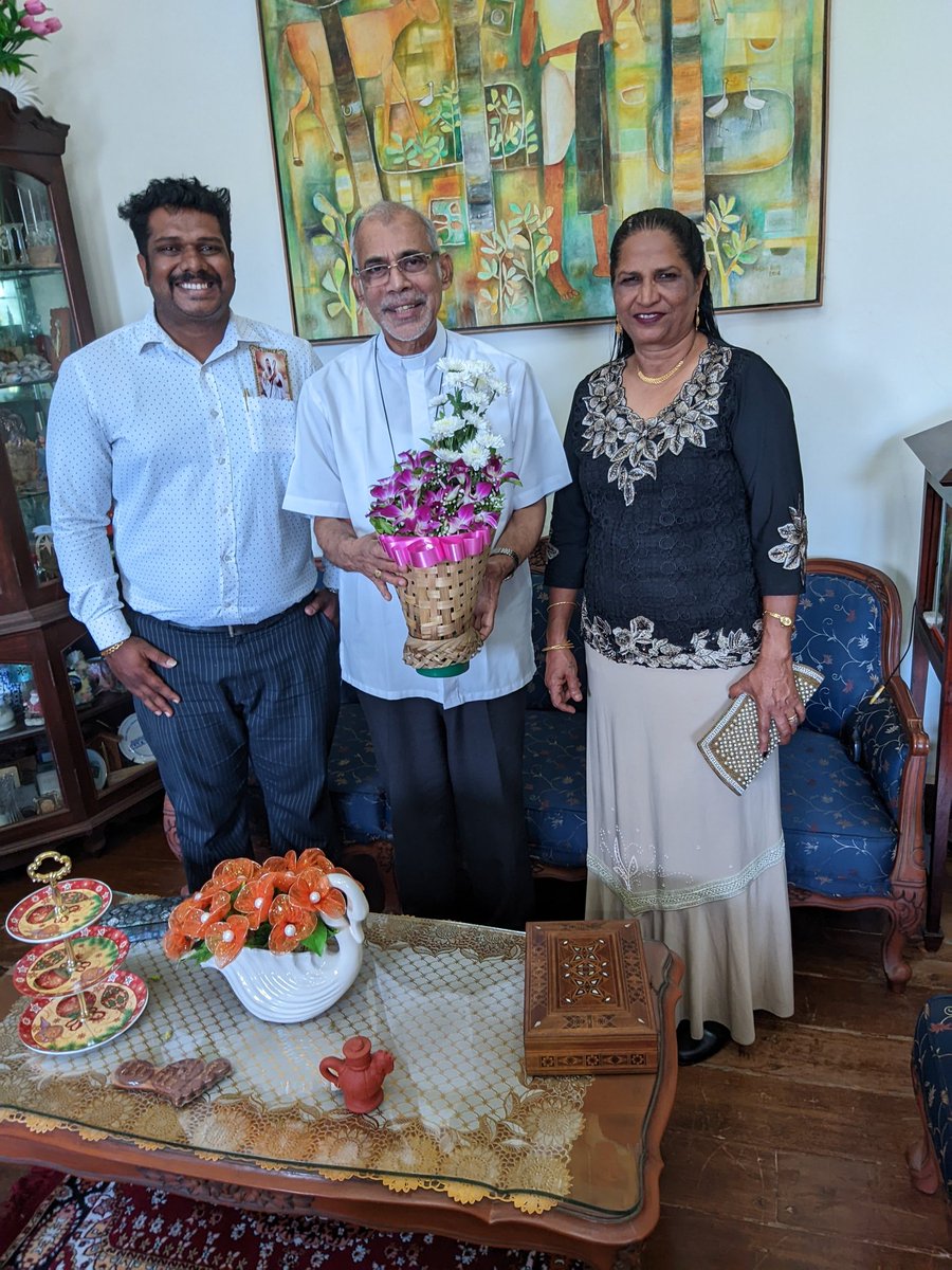 NormanCFernand1's tweet photo. Had a very insightful meet &amp; Congratulated his Eminence Rev Filipe Neri Ferrao on being one among the 20 prelates, by his holiness Pope Francis in Consistory ceremony. 
Great moment for all of us as he becomes the first Goan Cardinal.
#GodBless
#cardinal https://t.co/FlnmI9GwjZ