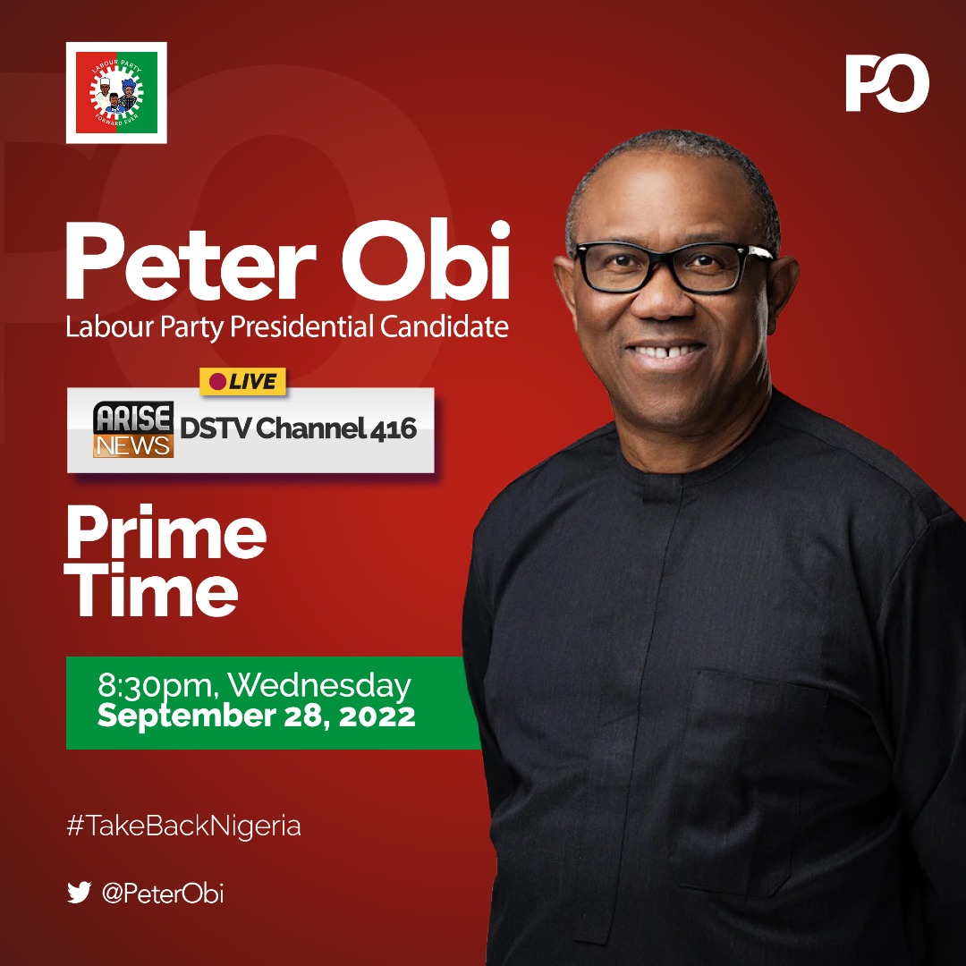 Peter Obi tweet media