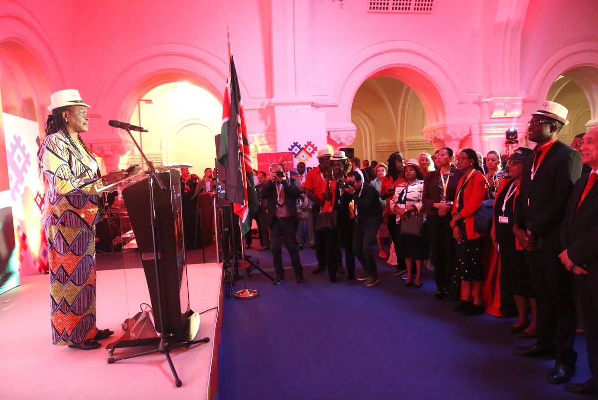 EstherKoimett's tweet photo. We hosted the 🇰🇪 lunch Reception ⁦@ITU⁩  #PP22 taking place in Bucharest Romania. Kenya is seeking for re-election to Region D (Africa) of the ⁦@ITU⁩ Council. The reception is part of our efforts at galvanizing for votes to secure our bid ⁦⁦@SpokespersonGoK⁩ https://t.co/xbGYrB6Mhw