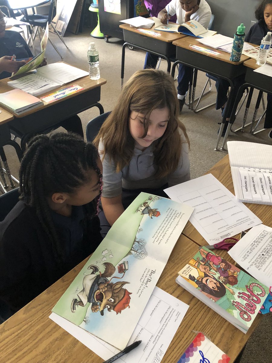 MrsMGallo's tweet photo. Determining character types using picture books. Protagonist/antagonist; static/dynamic; round/flat. @CAWaterbury #cawstrong #standup4caw https://t.co/UIaZ9rkQf9
