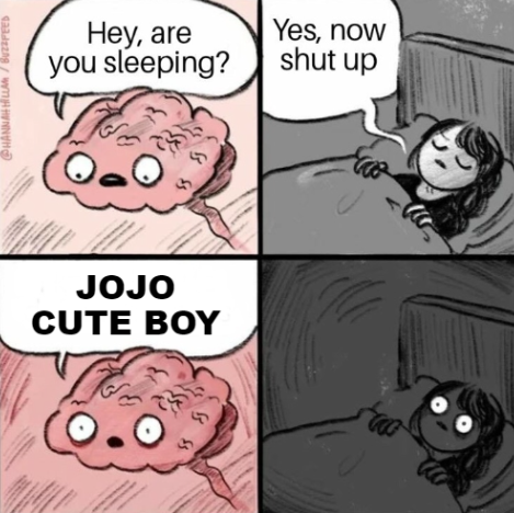 HELP "JOJO CUTE BOY" IS STARTING TO LIVE INSIDE MY BRAIN RENT FREE 😭😭😭 THIS IS ZEUS FAULT 😭😭😭 