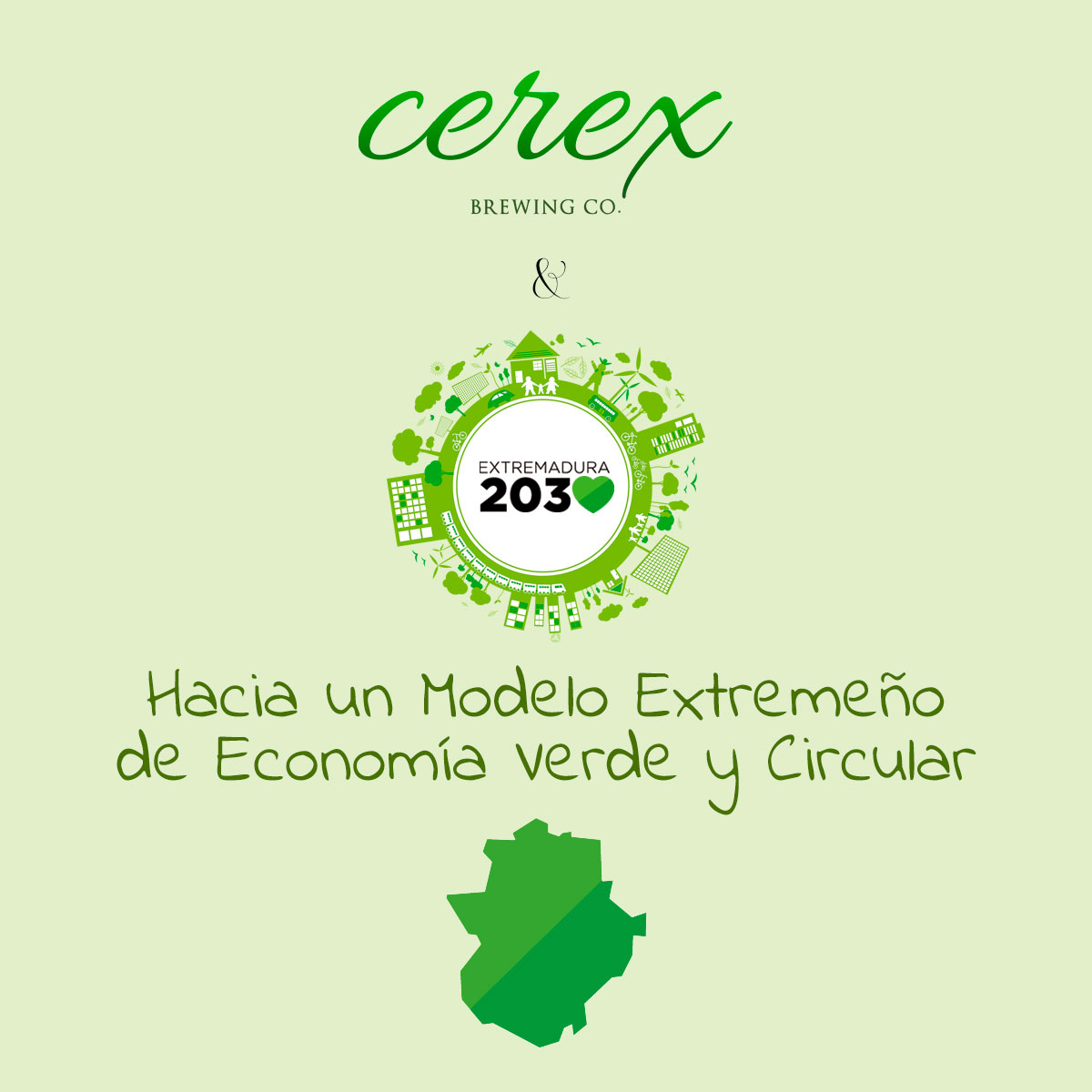 Cerveza Cerex obtiene el reconomiento por el compromiso con la economía verde y circular en #Extremadura
.
Ayer tuvimos la ocasión de compartir experiencias con otras empresas de la región que están adaptando también sus procesos hacia una gestión más eficiente de los insumos