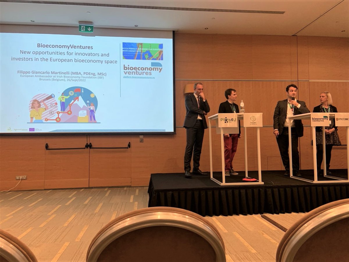 On 2️⃣6️⃣ September it was held the "Pitch Perfect &amp; Boost the European Bioeconomy 2️⃣0️⃣2️⃣2️⃣" event, organised by <a href="/BioBaseEuropePP/">Bio Base Europe PP</a>✅

It brought together 2️⃣3️⃣0️⃣➕ participants, counting 2️⃣0️⃣ #investors and the #networks of 7️⃣ important #bioeconomy platforms, including <a href="/BioeconomyV/">BioeconomyVentures</a>🌱