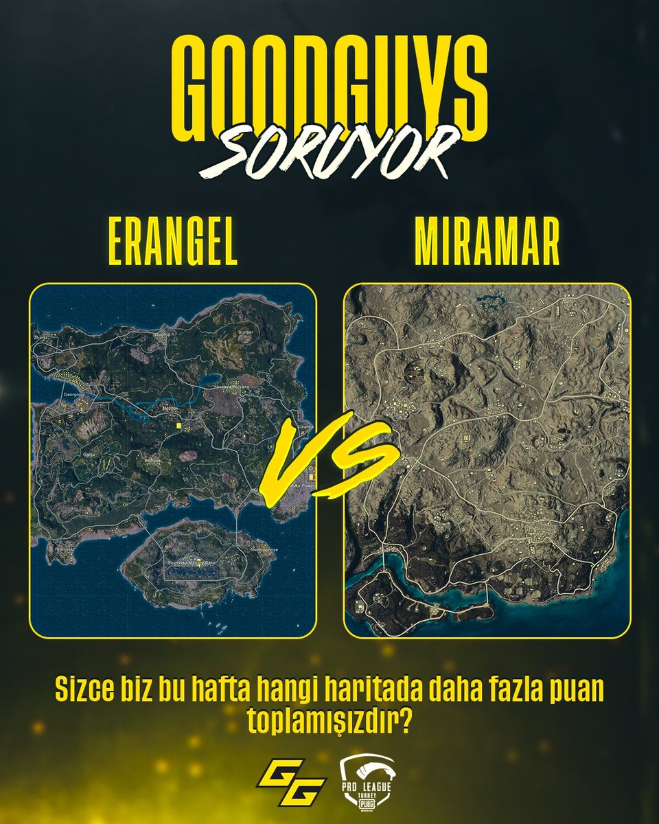 Maçları takip edenleri görelim 👀

📍 PMPL Güz Sezonu 3.Aşama 1.Haftası'nda biz bu 2 haritadan hangisinde daha çok puan topladık?