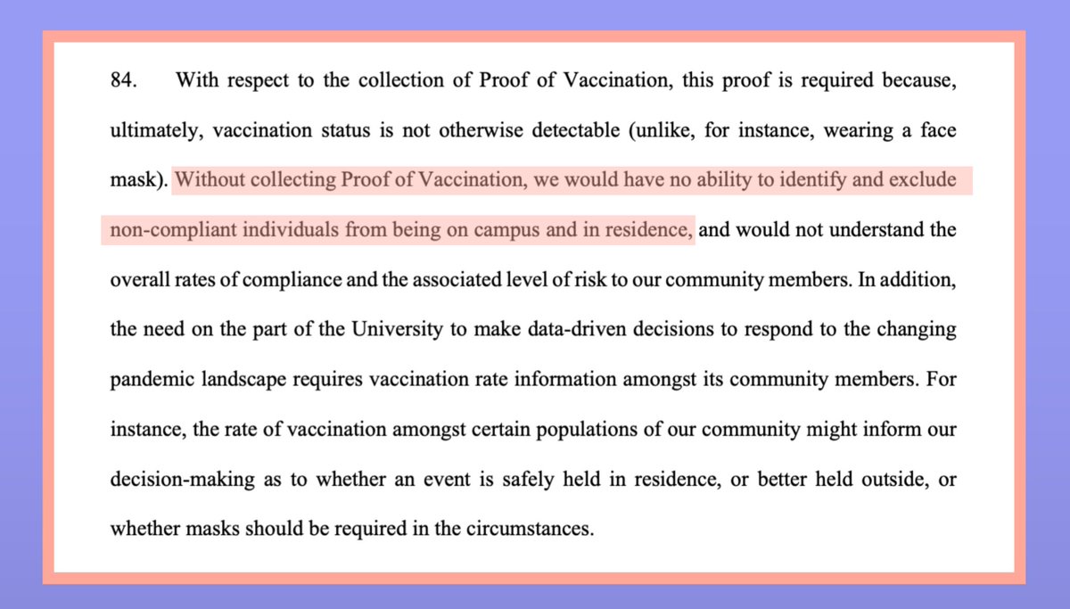 Enough Is Enough Western (@students4agency) on Twitter photo Hey <a href="/WesternU/">Western University</a>- what happened to your so-called diversity, equity, and inclusion? Affidavit filed by Western shows their true view of “non-compliant” students Hey <a href="/WesternU/">Western University</a>- what happened to your so-called diversity, equity, and inclusion? Affidavit filed by Western shows their true view of “non-compliant” students