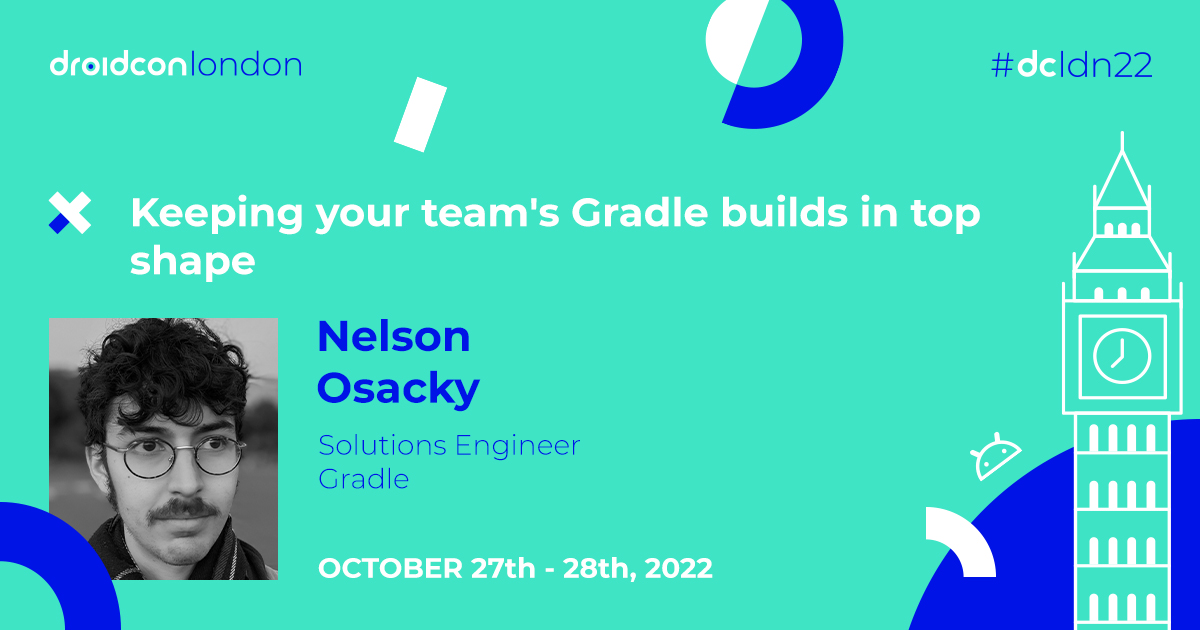 Our speaker lineup keeps on getting bigger &amp; better! Next up, we've got Nelson Osacky coming to #dcldn22 🇬🇧 <a href="/nellyspageli/">Nelson Osacky</a> will discuss how to automatically check your build's cacheability &amp; find out who on your team is suffering the most painful builds. 

london.droidcon.com/nelson-osacky/