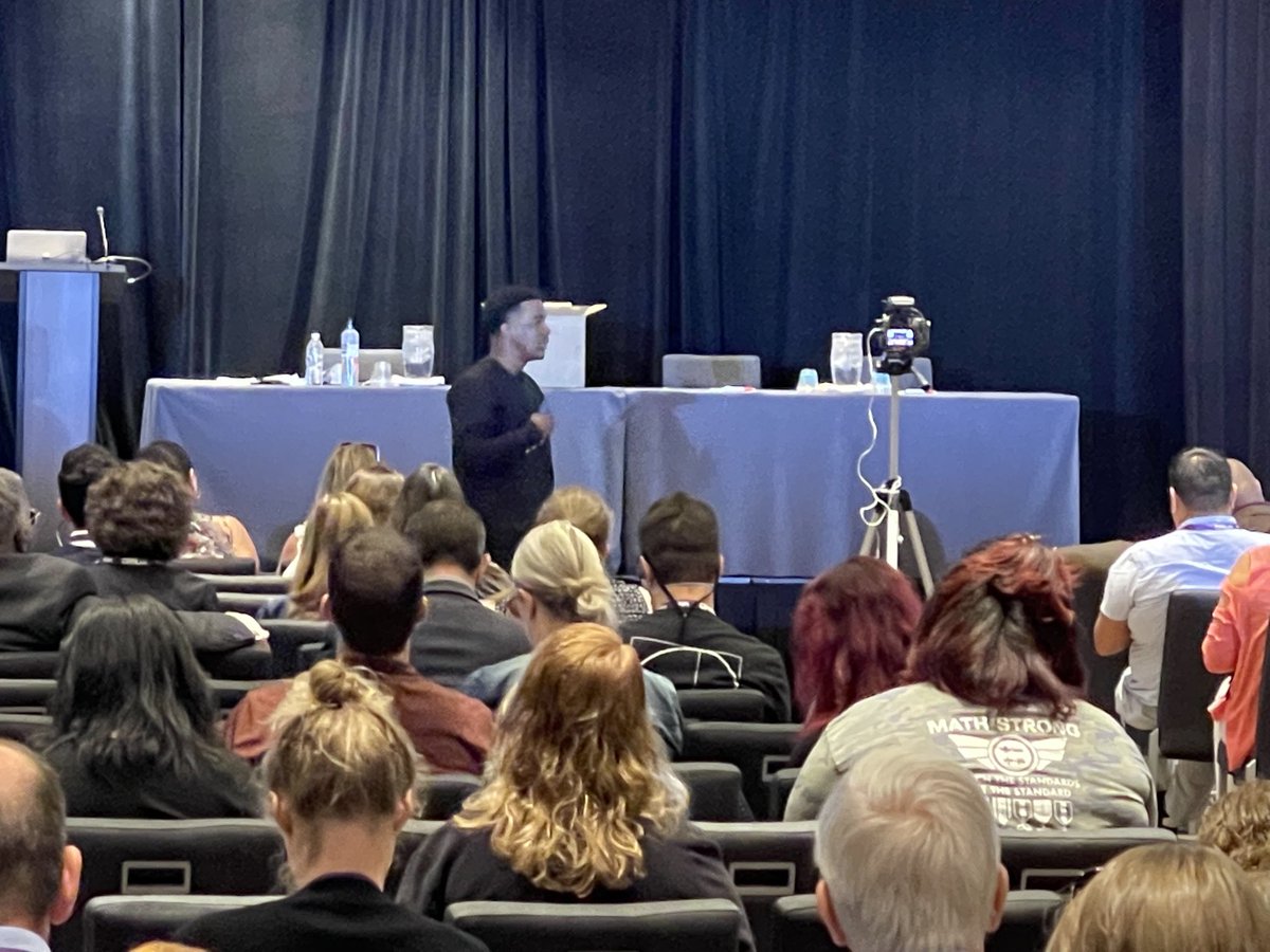 CarlWmSeward's tweet image. ⁦@DrKChilds⁩ is teaching us what #BoldLeadership is about by considering our identity markers!  Awesome!!! ⁦@APSMath⁩ ⁦@MathEdLeaders⁩  #NCSM22