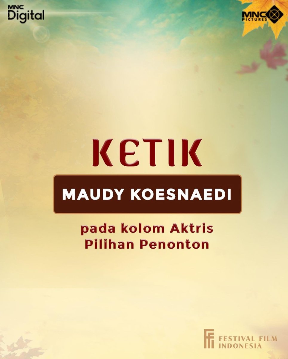 Amel_2908's tweet photo. Liat info ini, langsung gercep buat dukung amak @mpokmod di Film Ranah 3 Warna sebagai aktris pilihan penonton dalam Festival Film Indonesia (FFI) 2022 ❤❤❤ https://t.co/UhOmdDEUq3