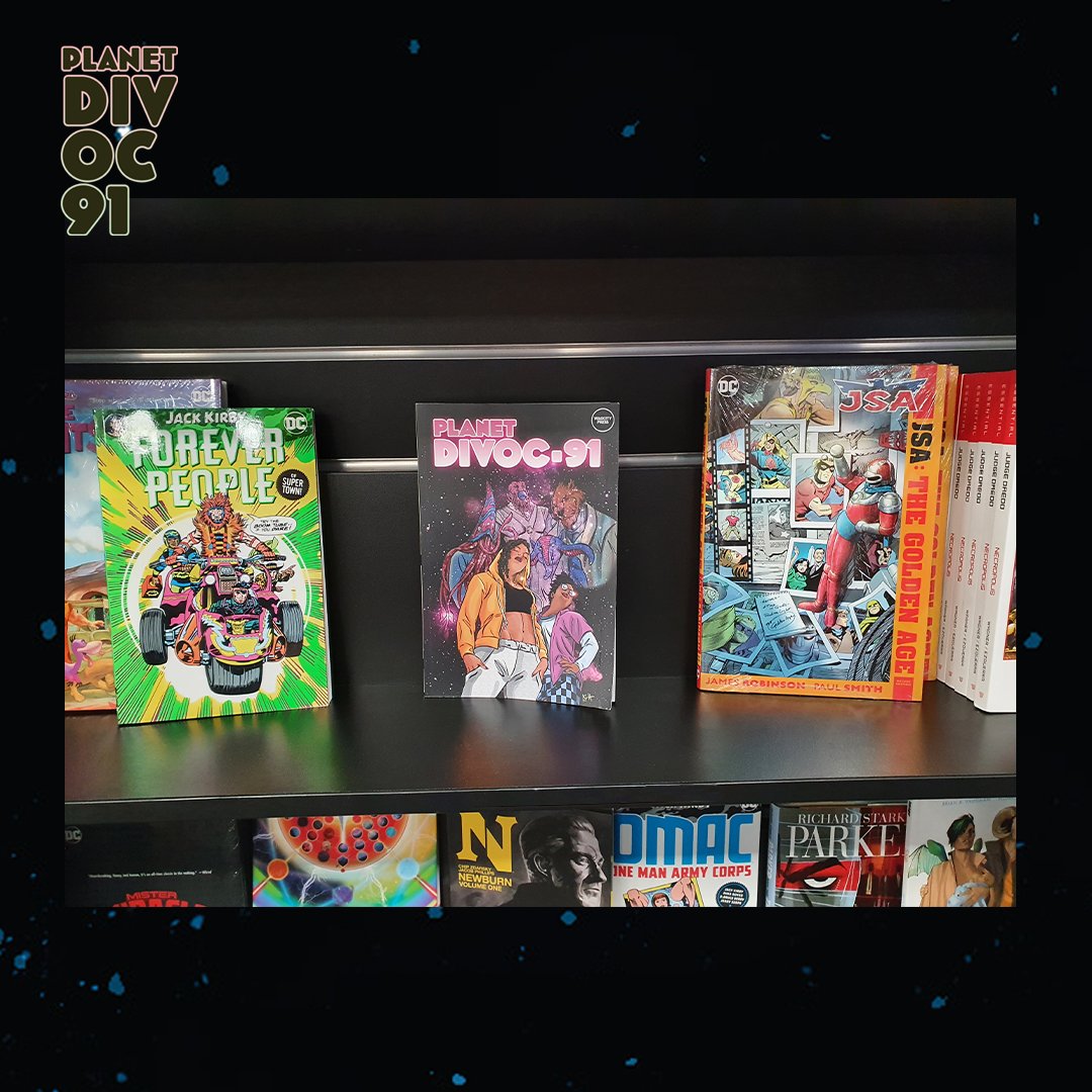 🚨Alert! Alert!🚨
Planet Divoc-91 is officially on sale today! Just in time for the weekend! 👽✨

Pick up a copy in your local bookstore or order online from velocitypress.uk/product/planet…