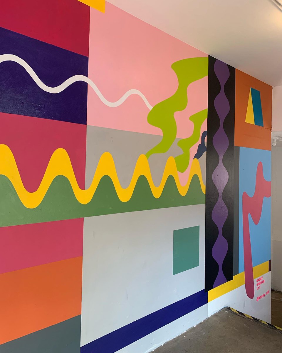 Take a peek at our newest mural inside Culture House by Kasey O’Boyle Ott ✨ Stop by this Saturday to see it in person! #culturehousedc