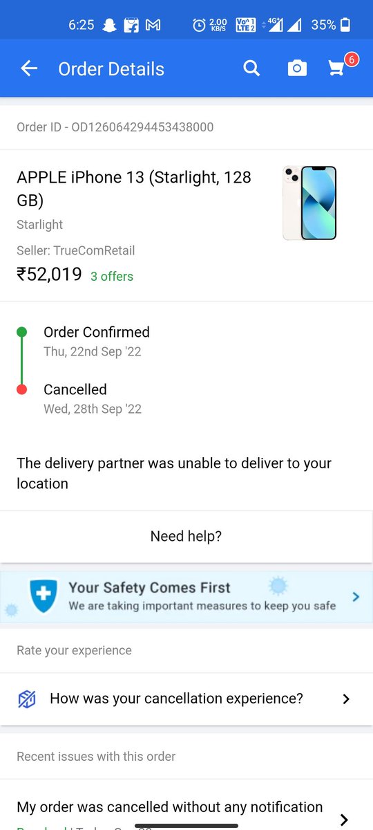 I ordered it on 22nd, yesterday evening i had a conversation with flipkart executive and was told that your product will be delivered before 9 pm but it was not attempted and i got a mail next morning that is today morning that my product is been cancelled.coupon please!!