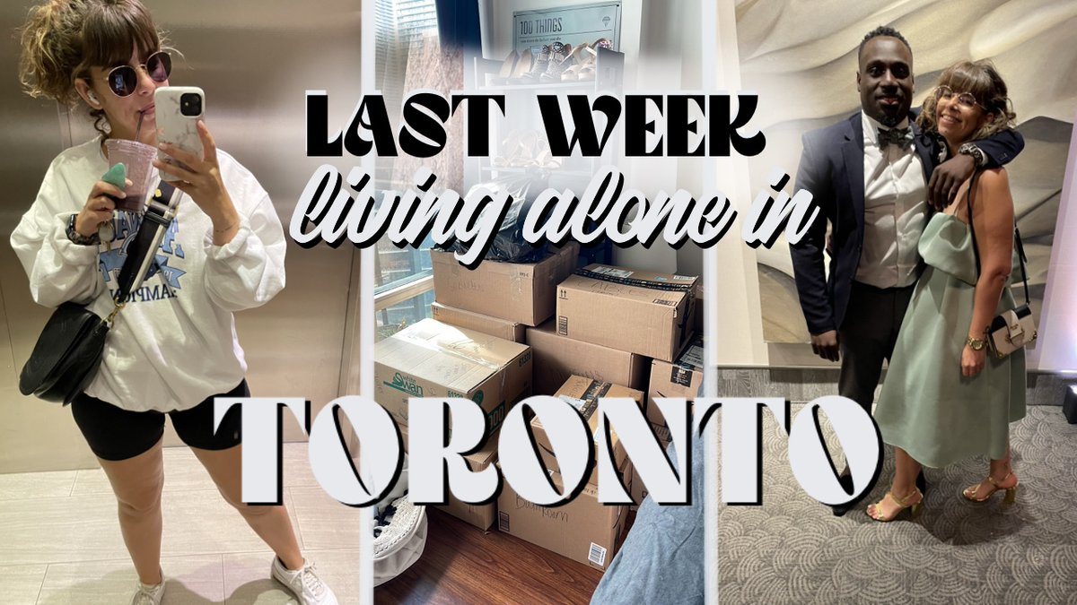 Nouvelle vidéo !!

C'est la dernière semaine dans cet appartement. Après 4 ans et demi, je dis au revoir à mon premier vrai chez moi à Toronto pour 

youtube.com/watch?v=NW_wjZ…