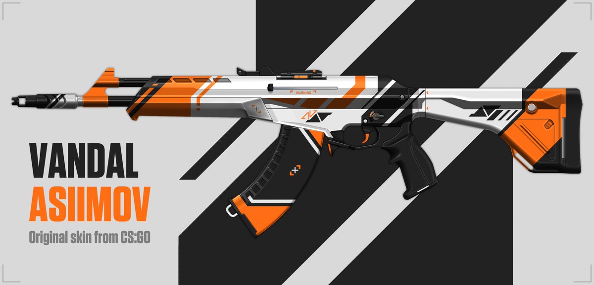 ScraftMike's tweet photo. ✏️ Vandal Template - #VALORANT ✏️

Ever wanted to make your own Vandal skin? Now it's easier than ever! Check this thread for a template and get designing!

♻️ Appreciated! https://t.co/IlmuRo7S9s