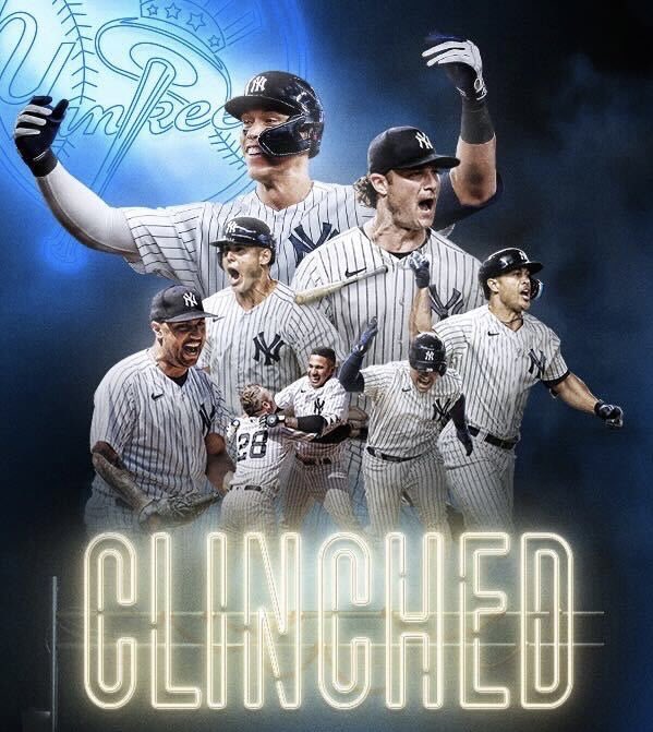 Coupa Software on X: Congratulations to the @Yankees on clinching the  Division Title! Good luck in the Playoffs. Coupa is proud to Partner with  the New York Yankees.  / X