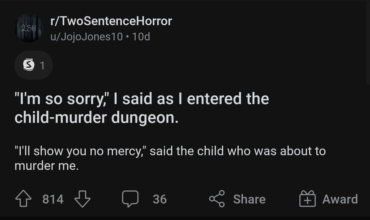 Bad 2 Sentence Horror (@bad2sentence) on Twitter photo 