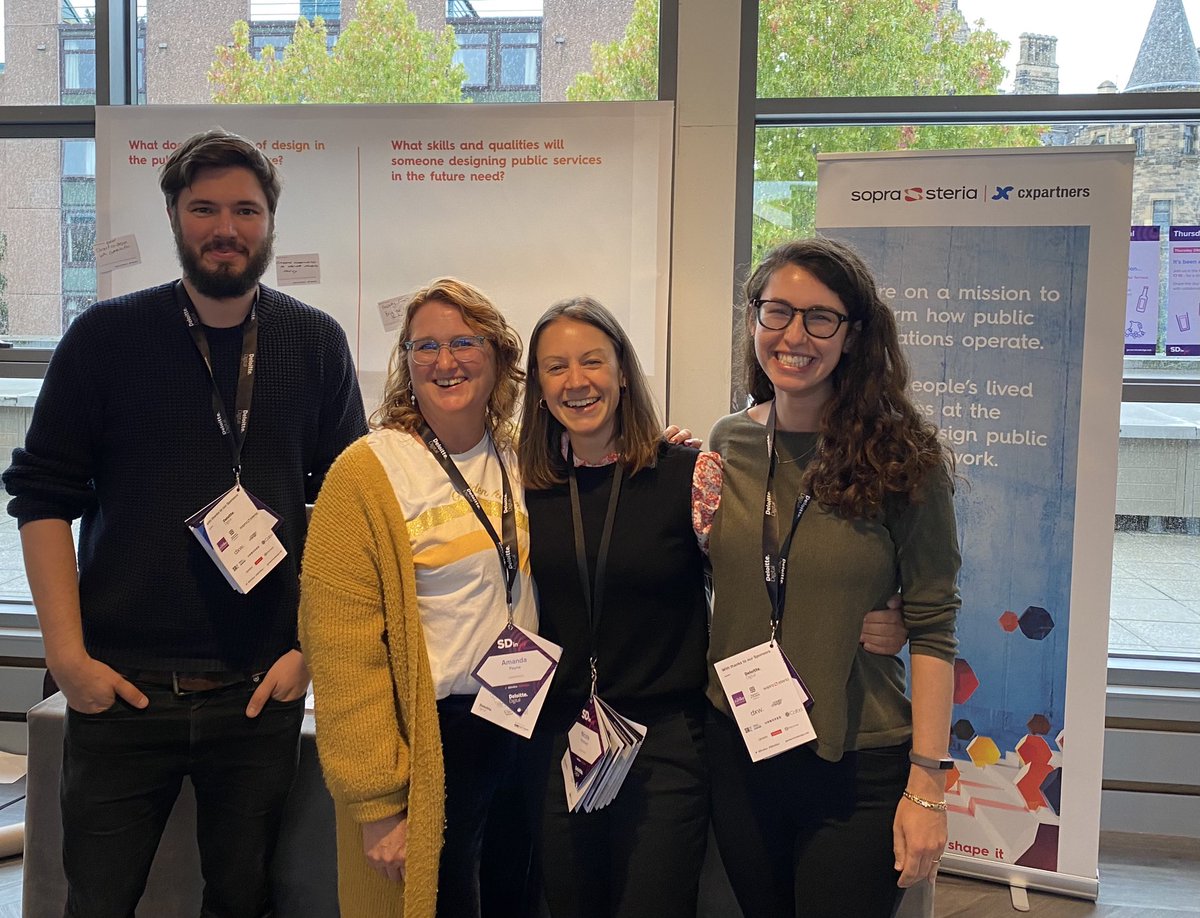 Day 1 of <a href="/SDinGov/">SDinGov</a> is well under way and we are so excited for the three sessions that we are running. 

If you’re attending, make sure you check out our talks and workshop and also come and say hi at our stand!

For a sneak peak into one of our talks: bit.ly/3SaLPqT