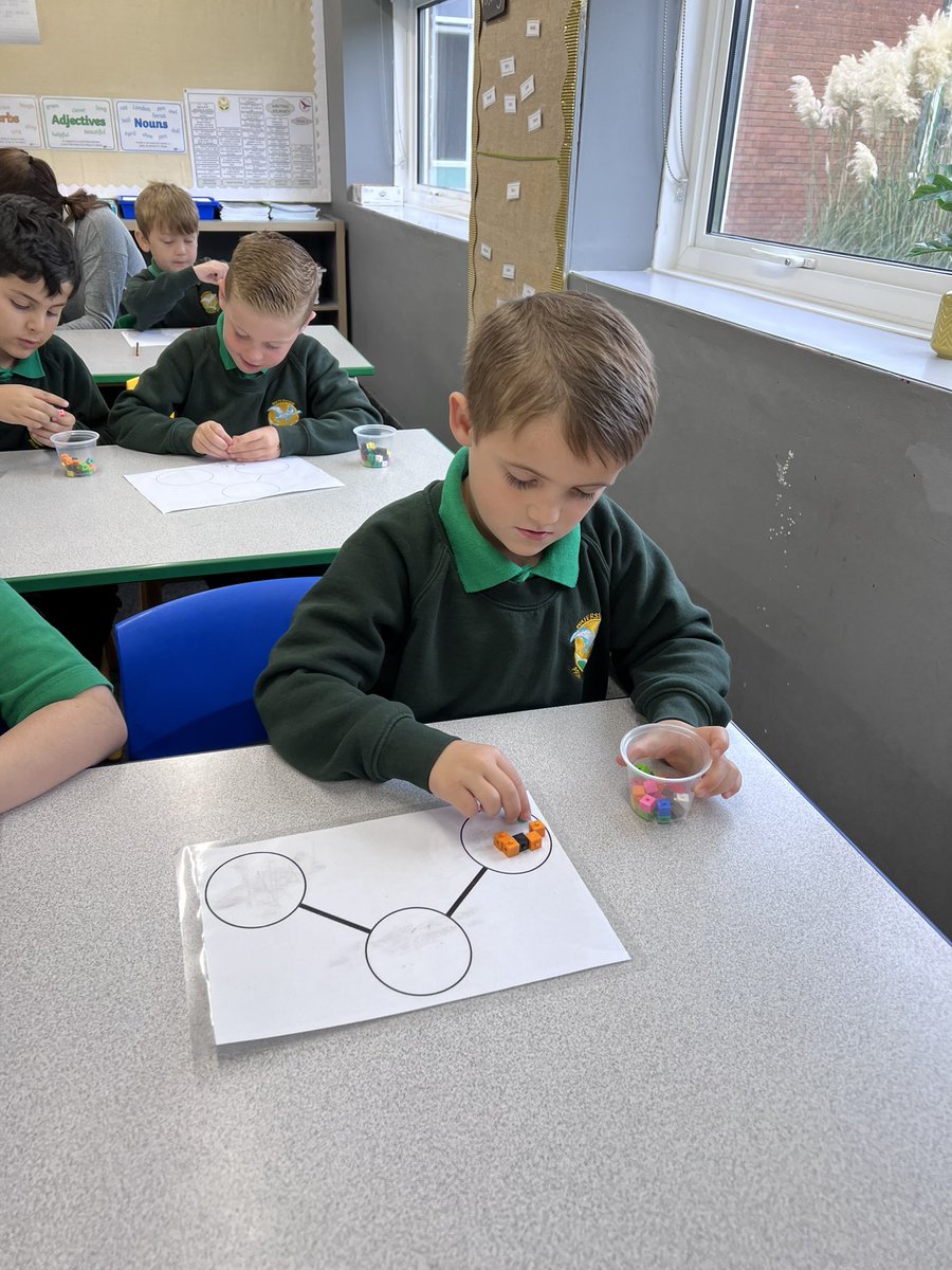 Wye_WPA's tweet image. We have been working super hard in maths today adding using the part-whole model! #WatersideMaths