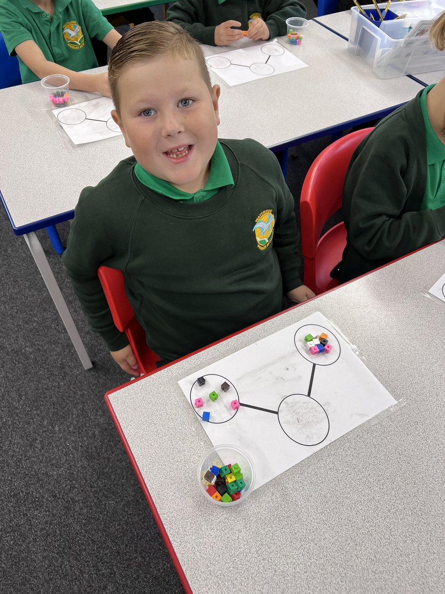 Wye_WPA's tweet image. We have been working super hard in maths today adding using the part-whole model! #WatersideMaths