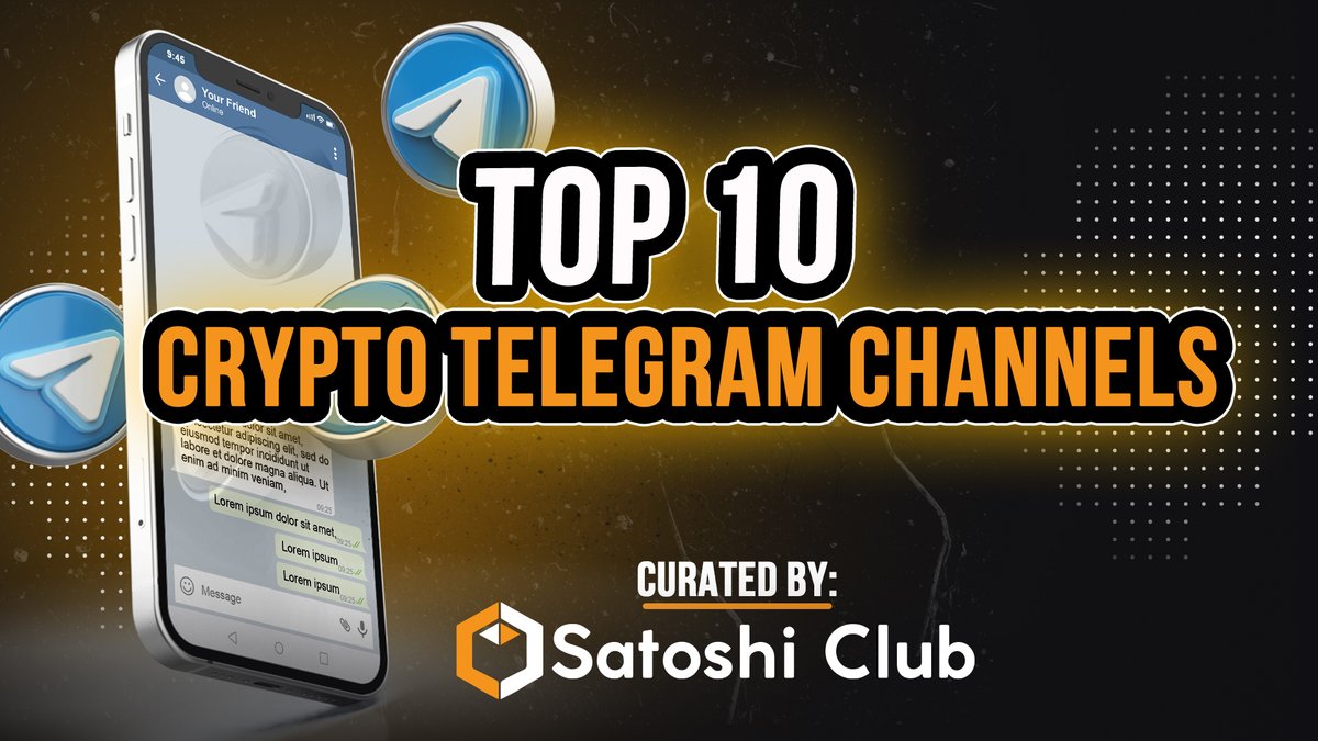 esatoshiclub's tweet photo. 1/14 Do you have a problem keeping up with all the #cryptonews?

We understand your struggle!

Therefore, we decided to let you in on a secret list of TG channels that will provide all the needed information to stay updated.

A thread by @esatoshiclub! https://t.co/REAnQT1j9S