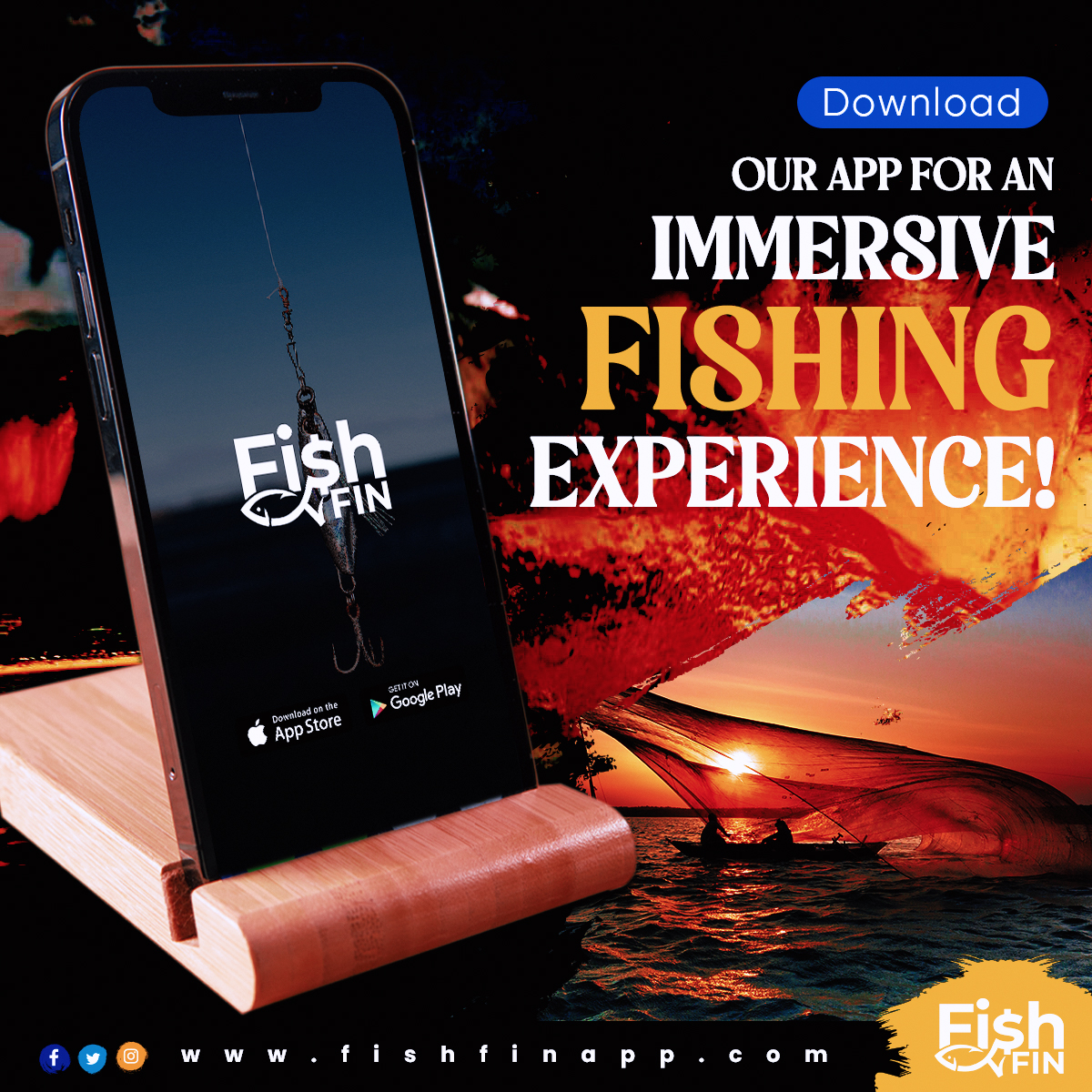 Fishfinapp's tweet photo. We give you an 🐟experience that becomes a lifetime 📱memory to make your fishing enjoyment memorable😊

🌎Visit our website: https://t.co/grJbhIWIC0

#fishfin #fishing #fishingtrip #bestfishing #trip #booknow #DownloadNow https://t.co/TUXE3oI3bJ