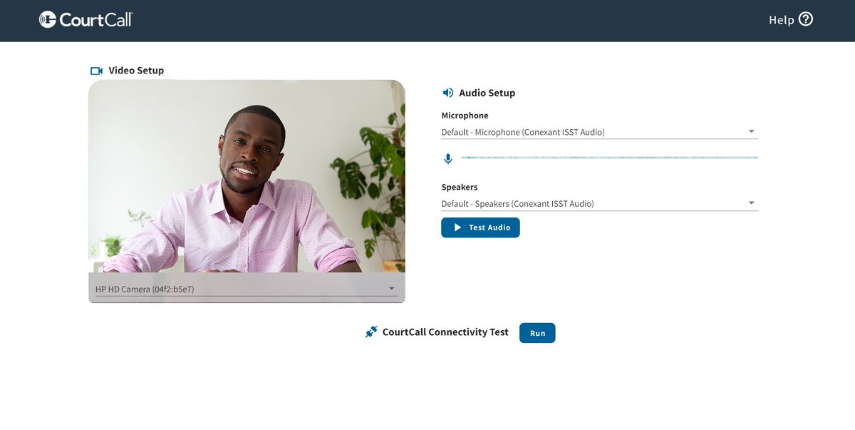 Using CourtCall soon? Test your audio and video compatibility in advance at the following link: video.courtcall.com/test

#lawtwitter #court #lawyer #attorney