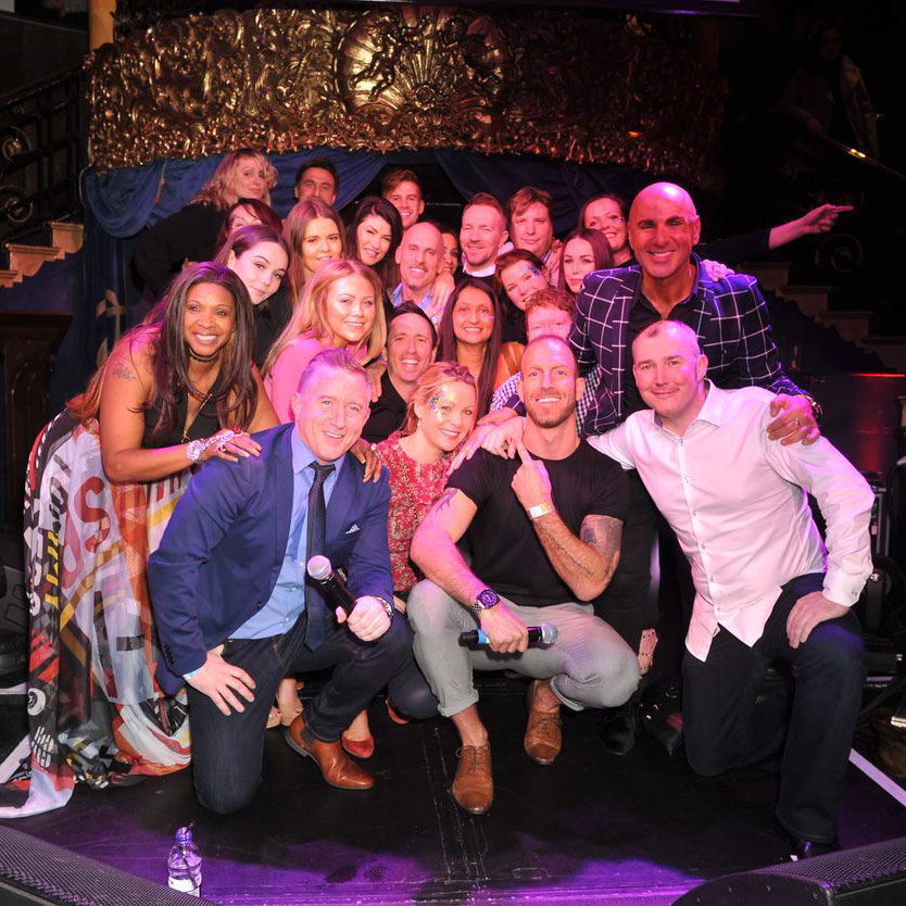Tonight @TheJamesIngham’s Jog On To Cancer returns to @ProudCabaret’s Proud Embankment for a final, star-studded lap of honour – all in aid of our vital work to beat cancer ⭐ 1/2
