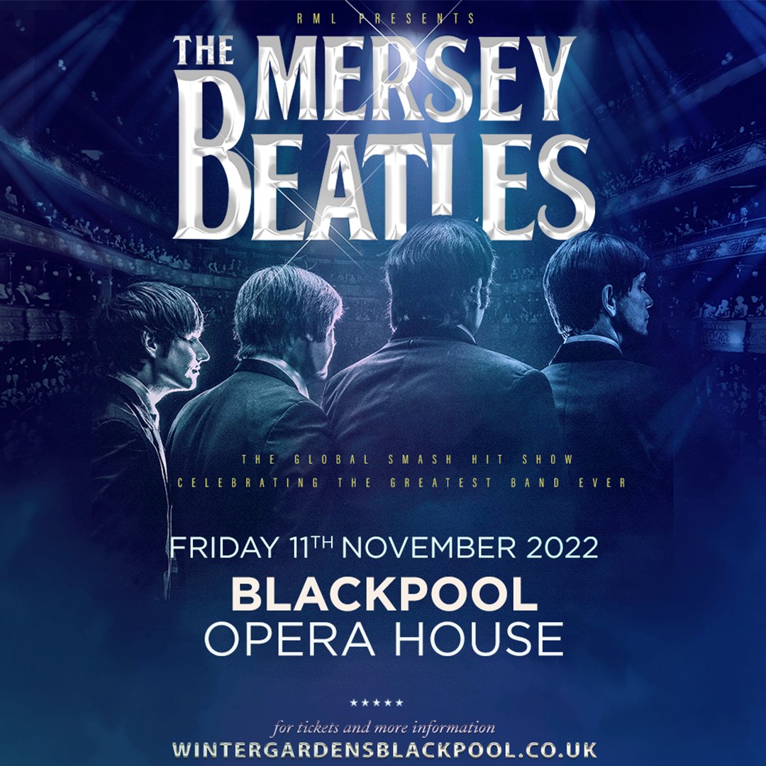 Winter Gardens BPL (@wgbpl) on Twitter photo Fans of The Beatles prepare to be wowed by the world’s favourite Liverpool-born tribute to the Fab Four.
The Mersey Beatles stunning live stage show is a gloriously presented hit-packed celebration of the music that changed the world 🎶
📅11 Nov 
🎫bit.ly/MerseyBeatlesW… Fans of The Beatles prepare to be wowed by the world’s favourite Liverpool-born tribute to the Fab Four.
The Mersey Beatles stunning live stage show is a gloriously presented hit-packed celebration of the music that changed the world 🎶
📅11 Nov 
🎫bit.ly/MerseyBeatlesW…