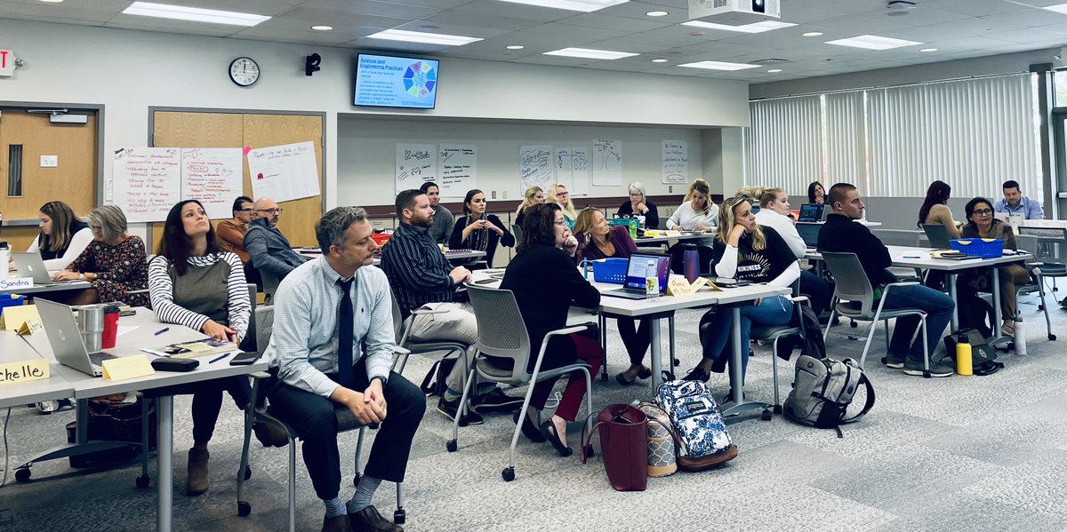 AIU3MSC's tweet photo. Today the @AlleghenyIU3 Math & Science Collaborative welcomed over 40 educators and administrators as we started a book study series focused on the K-12 Science Curriculum Framework! #PAisready #PASTEELS #NGSS #knowbetterdobetter #STEM #focused #collaboration @jmurawski26 https://t.co/0Ti36iudUf