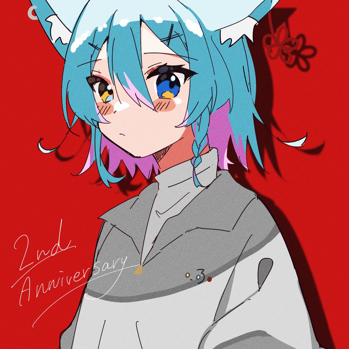 「受注受付中風間ごろう Vtuber活動2周年を記念して、ごろわーずパーカー受注生」|🎐風間ごろう🐈京都ブルマ6【D-29】のイラスト