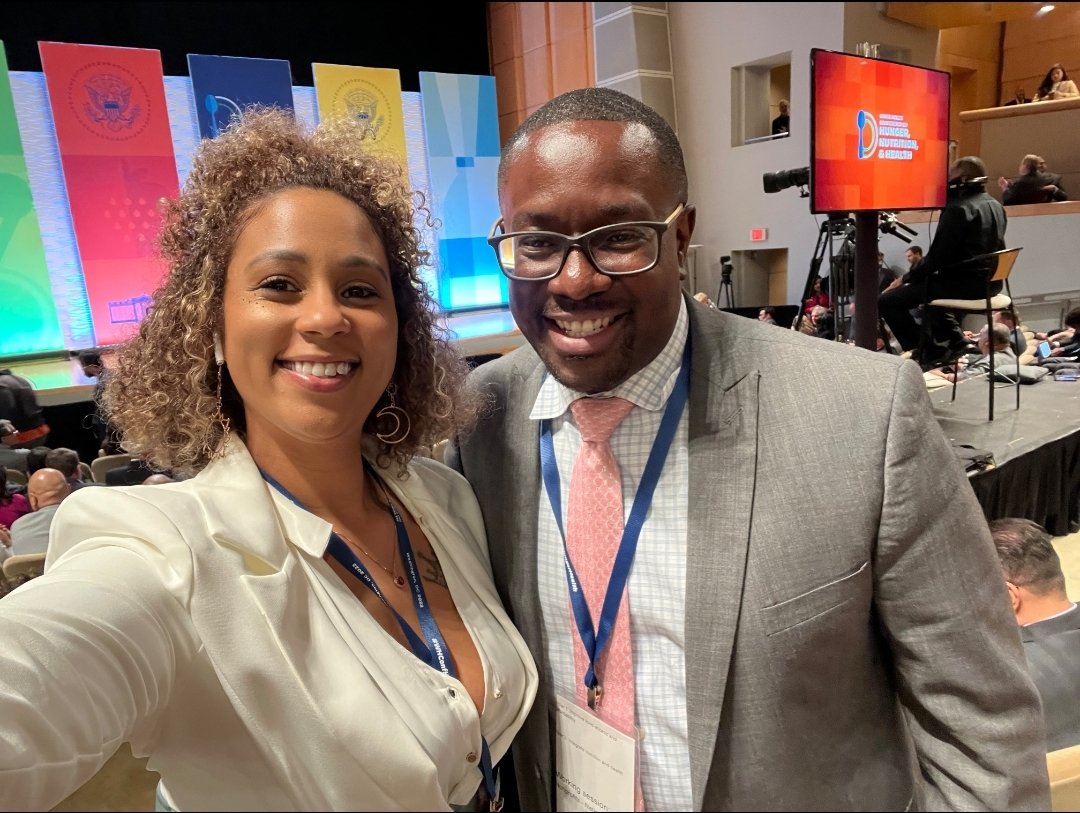 And another wonderful friend and ally to our #EndHunger goal! Advocates like <a href="/GlblCtzn/">Global Citizen ⭕</a> prize winner <a href="/BarbieIzquierdo/">Barbie Izquierdo</a> are invaluable to our community. Thanks for all you do! #WHConfHungerHealth