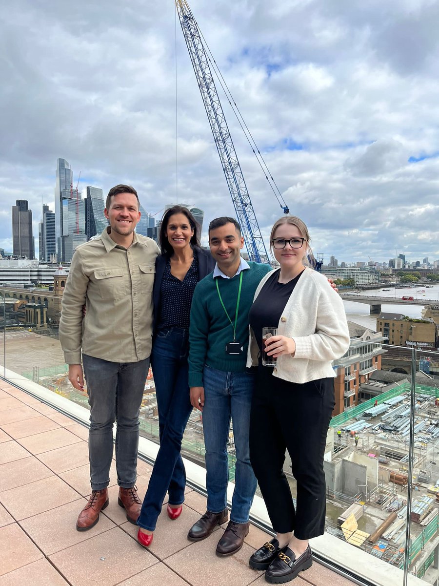 The best team in town. Stellar morning with <a href="/goustocooking/">Gousto</a> CEO Timo. Talking culture, talent, tech and data #bentotech