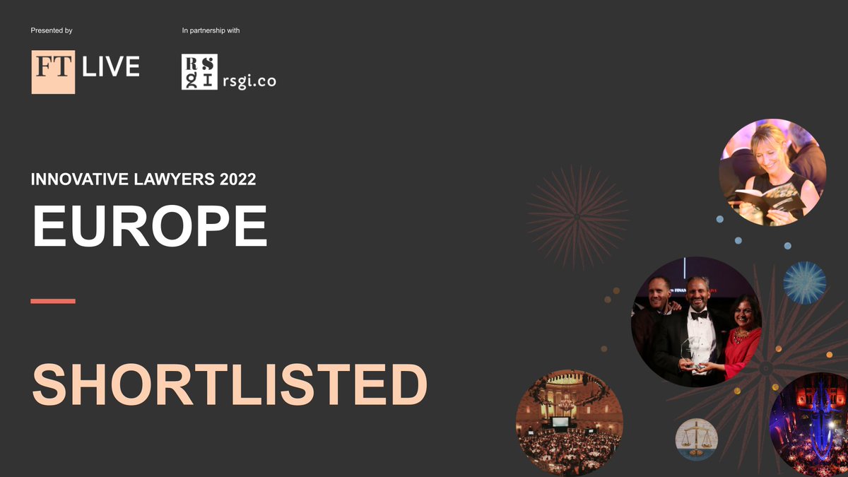Laing_ORourke's tweet photo. We're delighted to have been shortlisted by @ftlive in three categories of the Most Innovative Lawyers 2022 awards, including most innovative in-house legal team in Europe. It's the result of lots of hard work by all the team.

Shortlist 👉  https://t.co/OUUYM4CKCI

@_RSGI https://t.co/hXbhLbyBRP